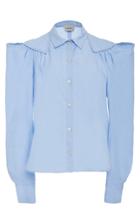 Rachel Comey Cutout Cotton-poplin Shirt