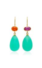 Mallary Marks Apple & Eve Pink Sapphires Earrings