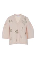 Dice Kayek Embellished Wide Blouse