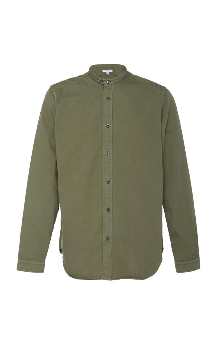Boglioli Band Collar Sport Shirt