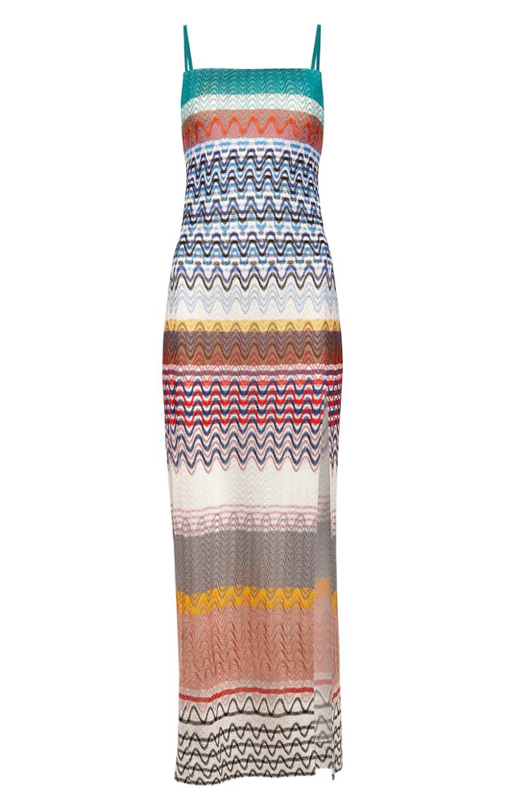 Moda Operandi Missoni Sleeveless Chevron Maxi Dress