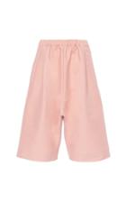 Moda Operandi N21 Pleated Cotton-blend Shorts Size: 38