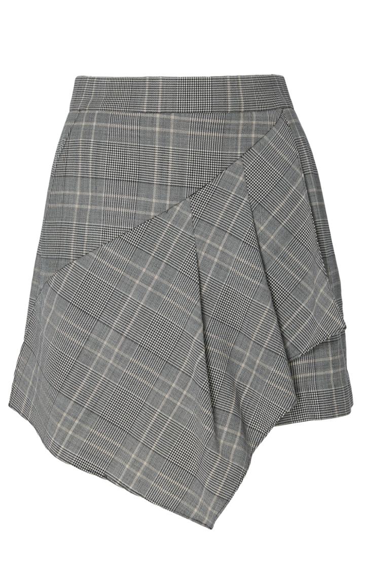 Tibi Jasper Suiting Wool-blend Skort