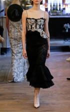 Brock Collection Ophelie Hand-embroidered Lace Dress