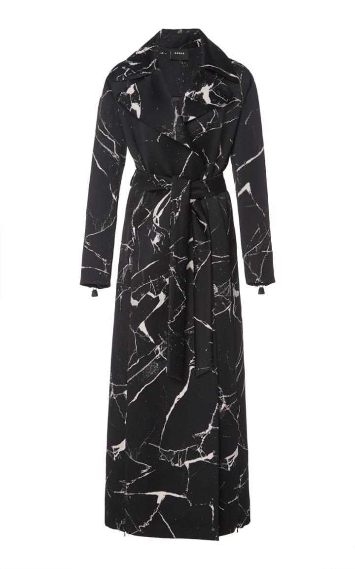 Akris Tabea Marble Coat