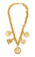 Jennifer Behr Romulus Gold-plated Brass Pendant Necklace