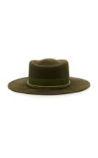 Ruslan Baginskiy Hats Grosgrain-trimmed Felt Hat Size: S
