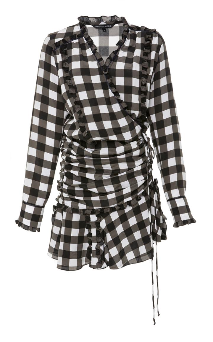 Marissa Webb Kailee Silk Print Dress