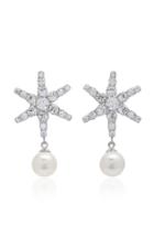 Jennifer Behr Exclusive Silver-tone, Crystal And Pearl Earrings