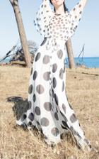 Moda Operandi Valentino Polka Dot Silk Gown