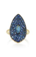 Ila Blue Moon 14k Gold And Sapphire Ring