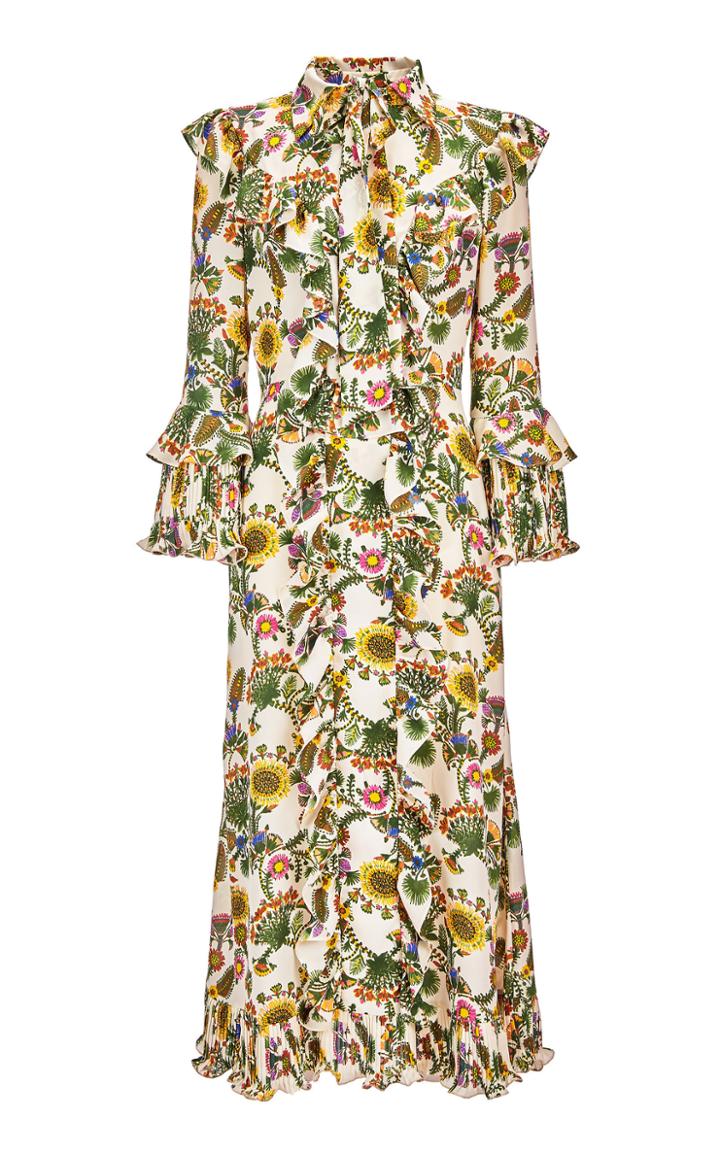 La Doublej Printed Maxi Dress