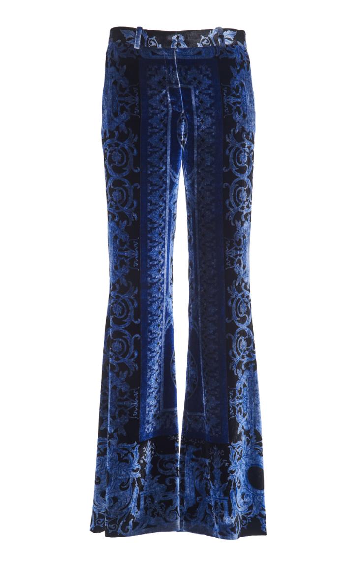 Versace Velvet Flared Pant