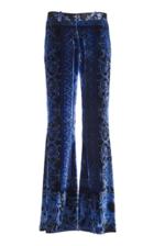 Versace Velvet Flared Pant