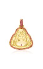 Buddha Mama Large Buddha Mama Pendant With Gemfields Rubies
