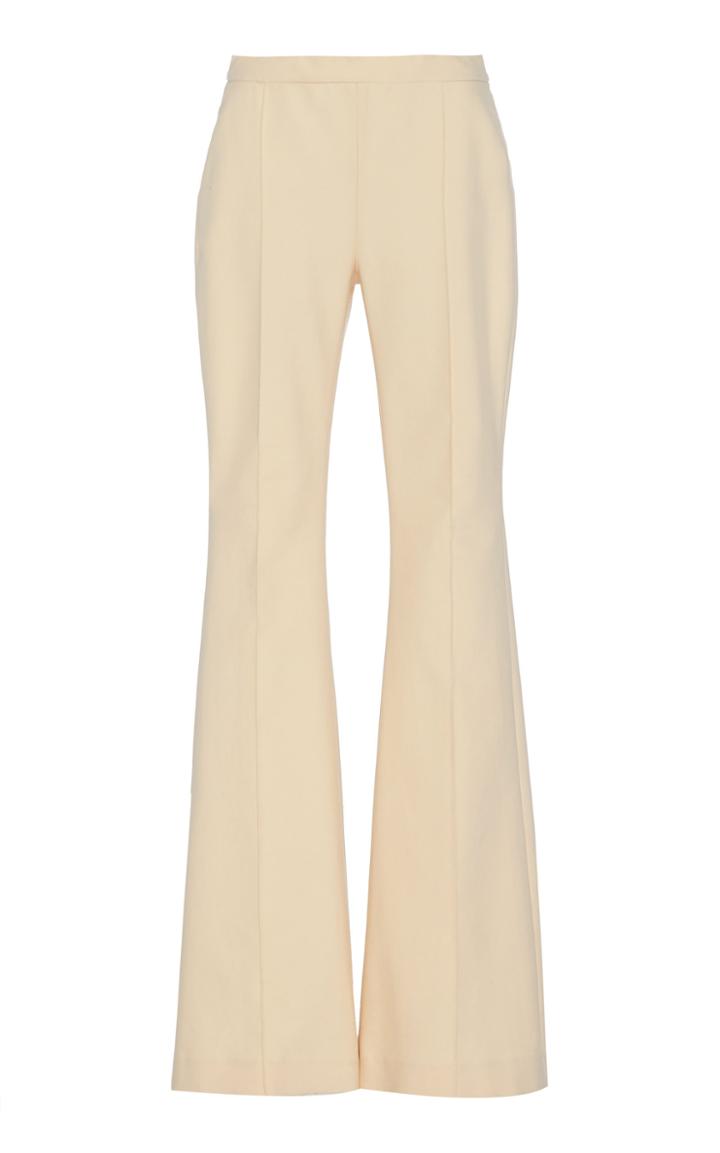 Moda Operandi Rosetta Getty Pintuck Flared Pants Size: Xs