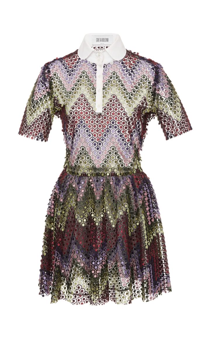 Greta Boldini Daphnee Polo Mini Dress