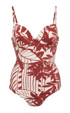 Max Mara Bertone Floral-print Swimsuit
