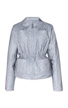 Saks Potts Hooded Monogrammed Reflective Shell Jacket
