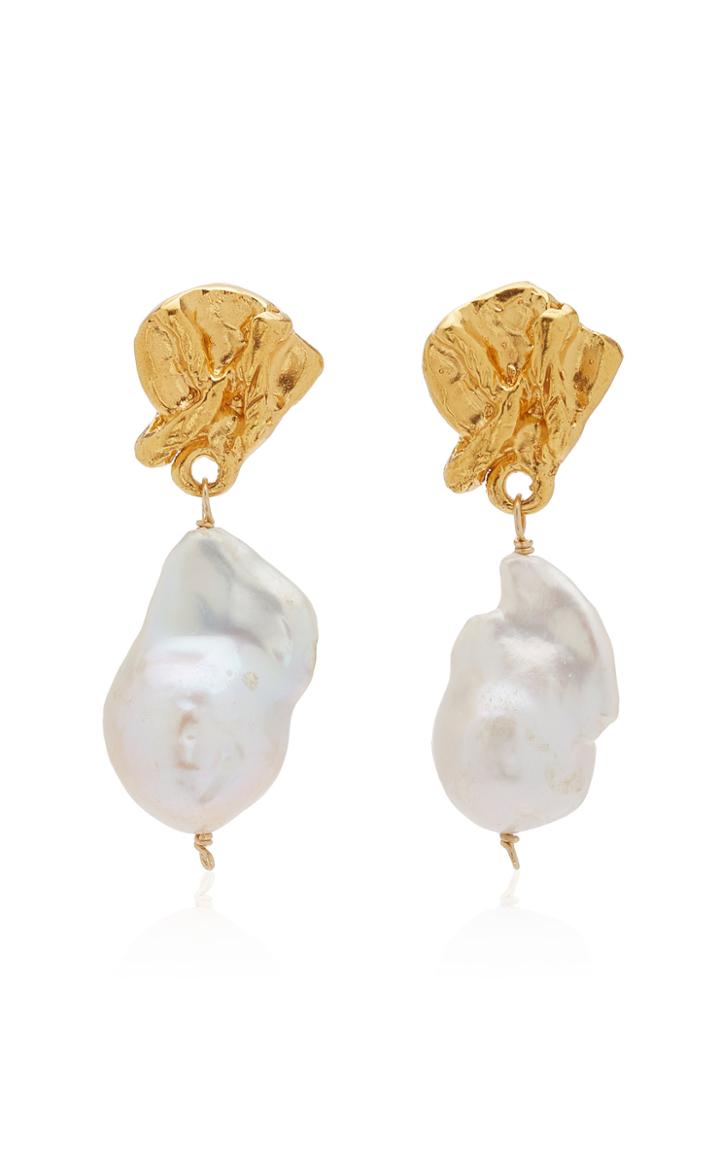 Alighieri The Fragment Of Light Pearl Earrings