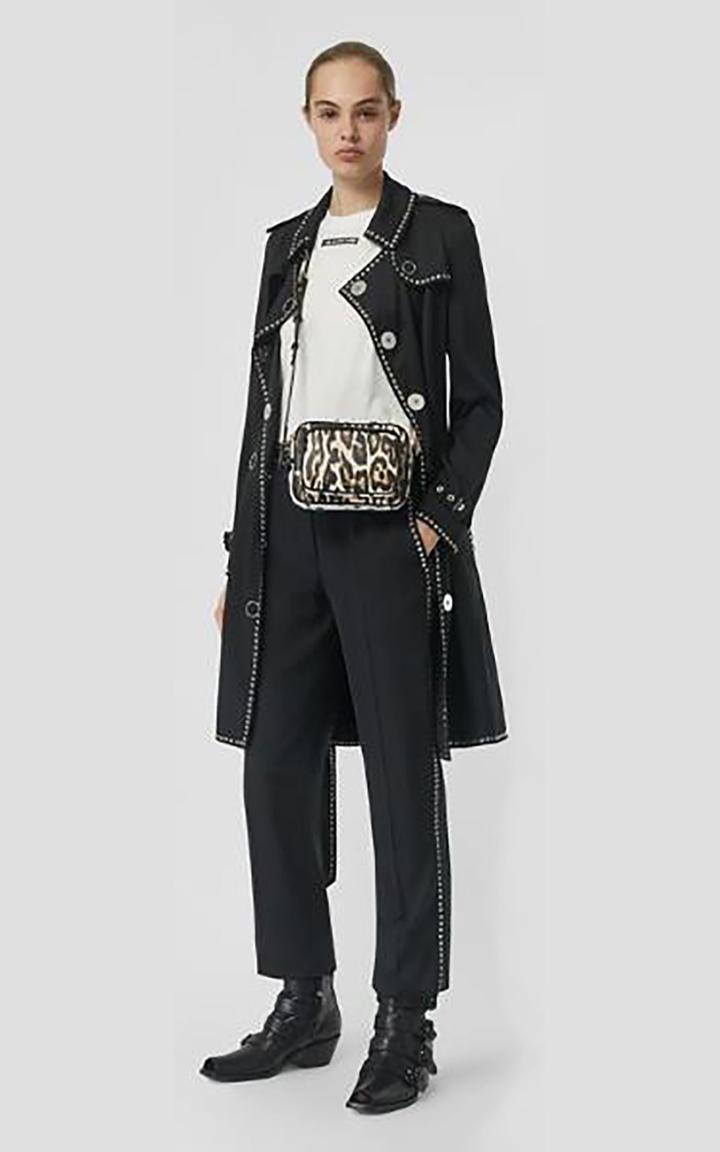 Burberry Boscastle Studded Trench Coat