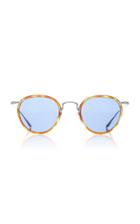 Barton Perreira Aalto Havana Round Sunglasses