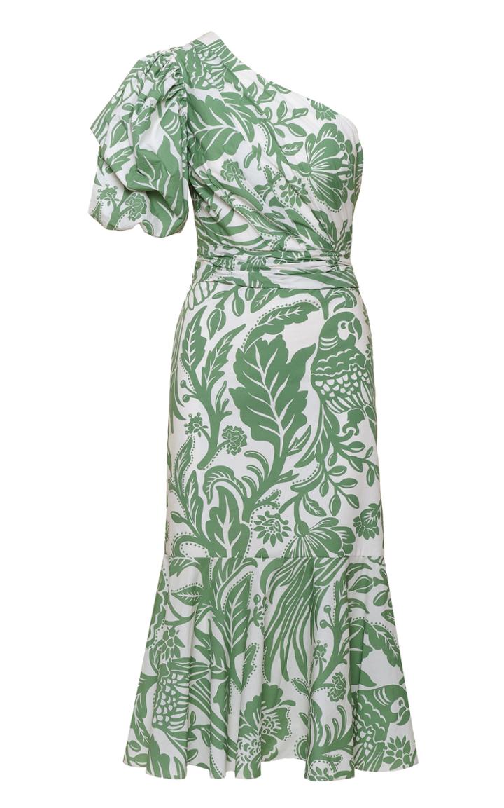 Moda Operandi Johanna Ortiz Orchid Dance One Shoulder Dress