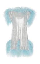 Moda Operandi Christopher Kane Chainmail Feather Dress Size: 38