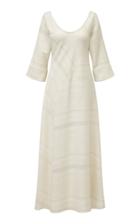 Lisa Marie Fernandez Cotton-blend Boucl Midi Dress