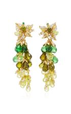 Anabela Chan M'o Exclusive: Green Coralbell Earrings