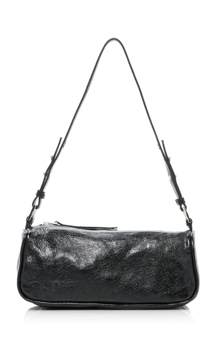 By Far Eve Crinkled-leather Shoulder Bag