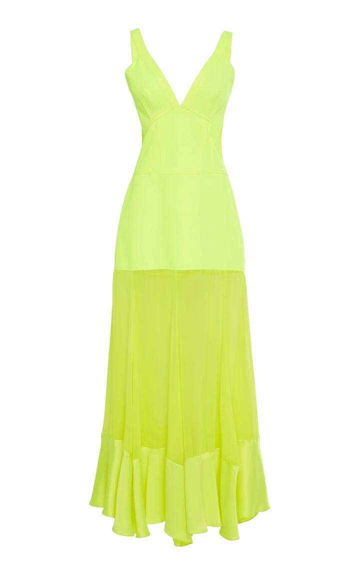 Prabal Gurung Maghi Cotton Layered Maxi Dress