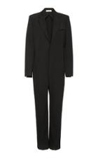 Bottega Veneta Tailored V-neck Wool Jumpsuit