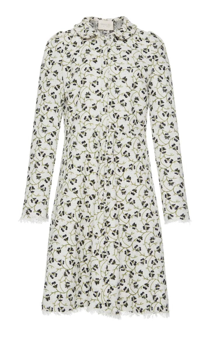 Giambattista Valli Floral A-line Coat