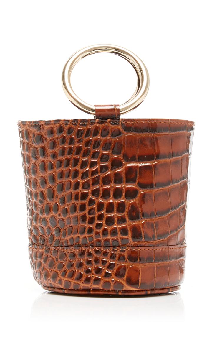 Moda Operandi Simon Miller S801 Bonsai 15 Croc-effect Top Handle