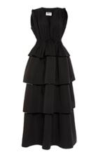 Moda Operandi Maison Rabih Kayrouz Peplum Tiered Faille Dress Size: 36