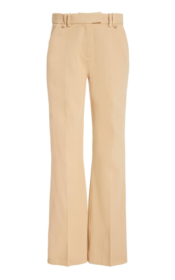 Moda Operandi Jonathan Simkhai Sawyer Cotton Flared Pants
