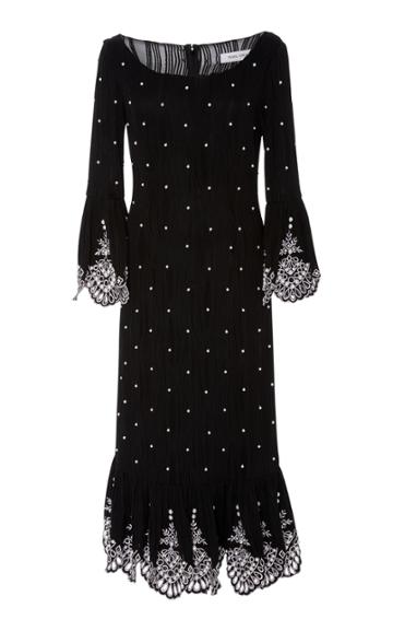 Prabal Gurung Border Inglese Dress