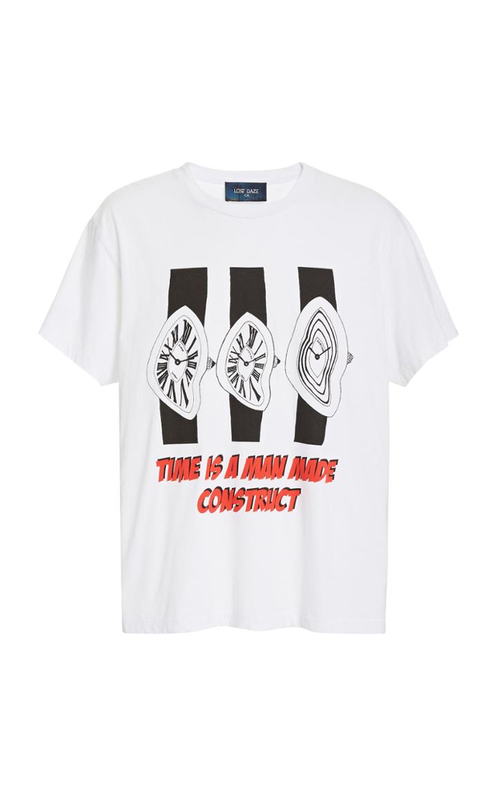 Lost Daze Time Cotton T-shirt