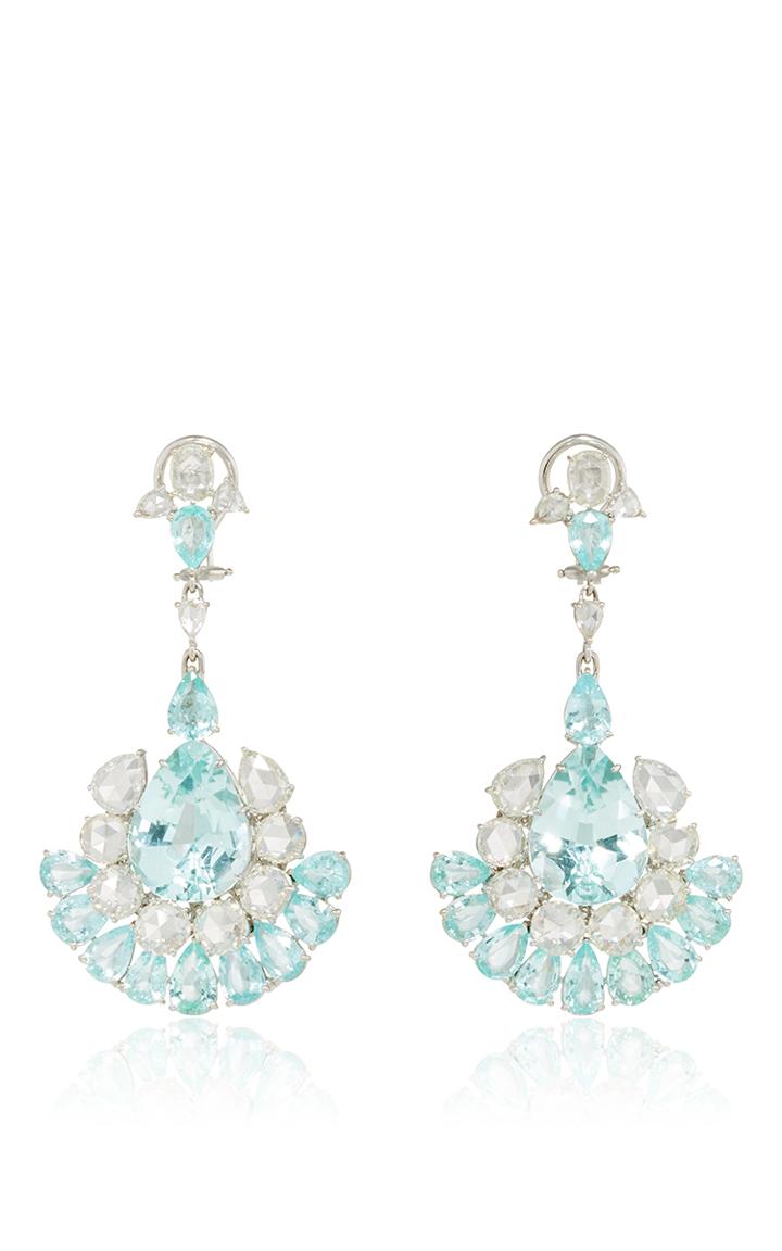 Sutra Mint Paraiba Earrings