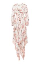 Zimmermann Corsage Pleated Floral Dress