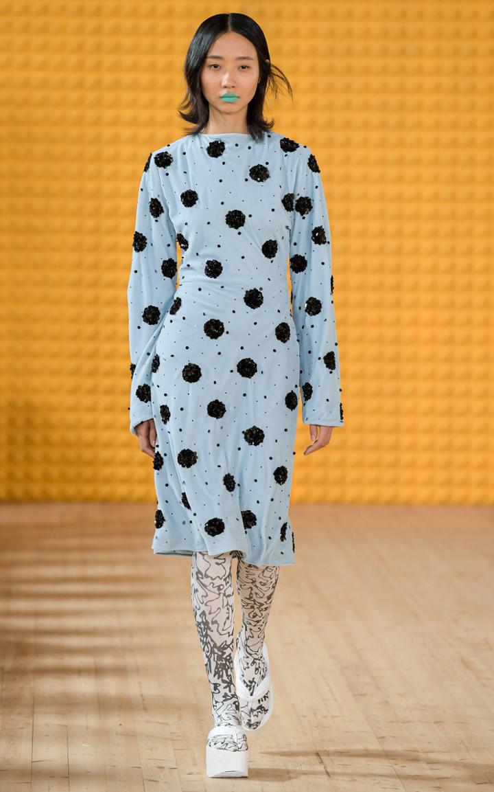 Moda Operandi Stine Goya Elvira Embellished Shell Dress
