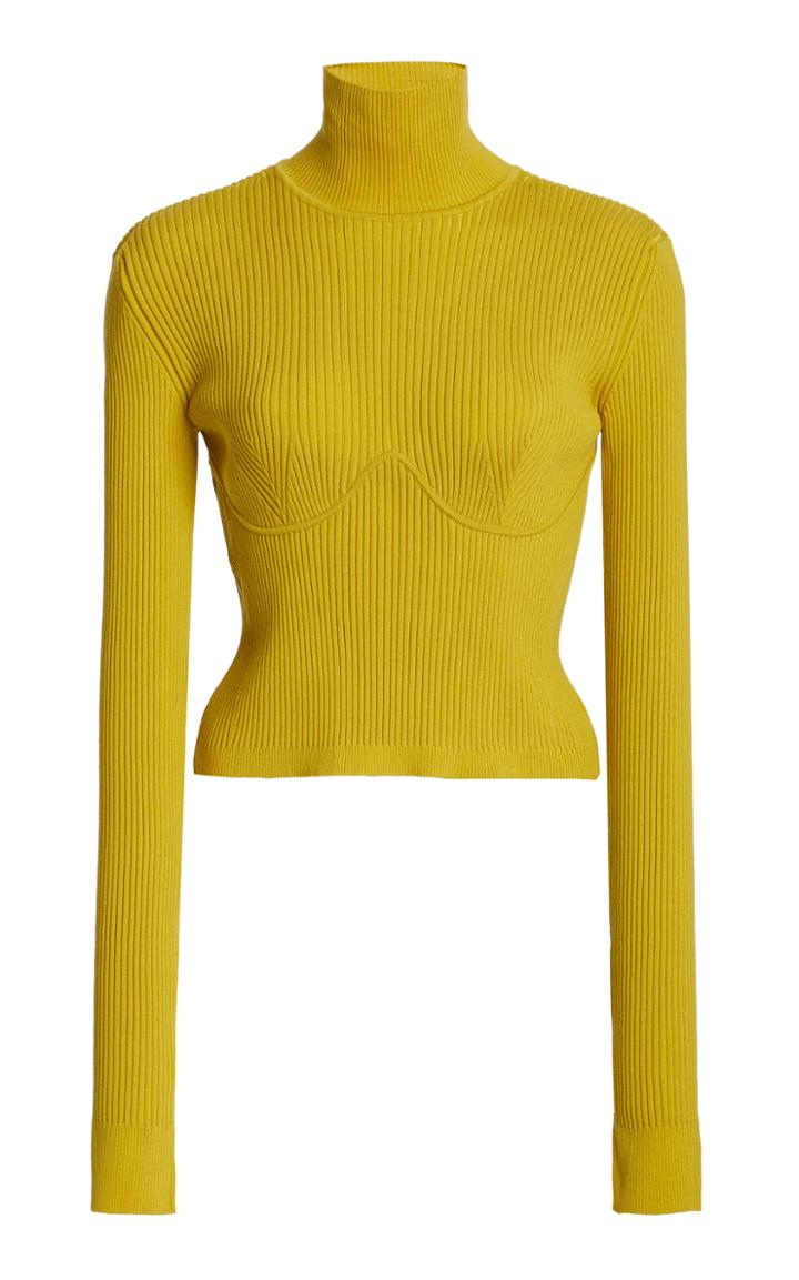 Moda Operandi Gabriela Hearst Russel Merino Wool Knit Top