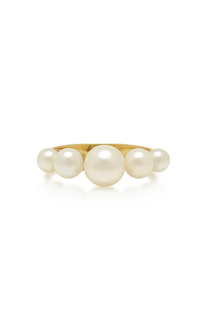 Irene Neuwirth 18k Gold And Pearl Ring