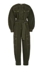 Ulla Johnson Stearling Cotton Utilitarian Jumpsuit