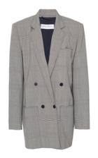 Max Mara Oxford Double Breasted Wool Jacket