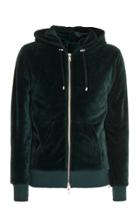 Balmain Cotton-blend Velvet Hooded Sweatshirt