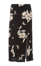 Etro Floral-patterned Cady Midi Skirt