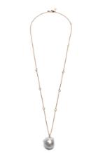 Bibi Van Der Velden 18k Rose Gold, Diamond And Pearl Necklace