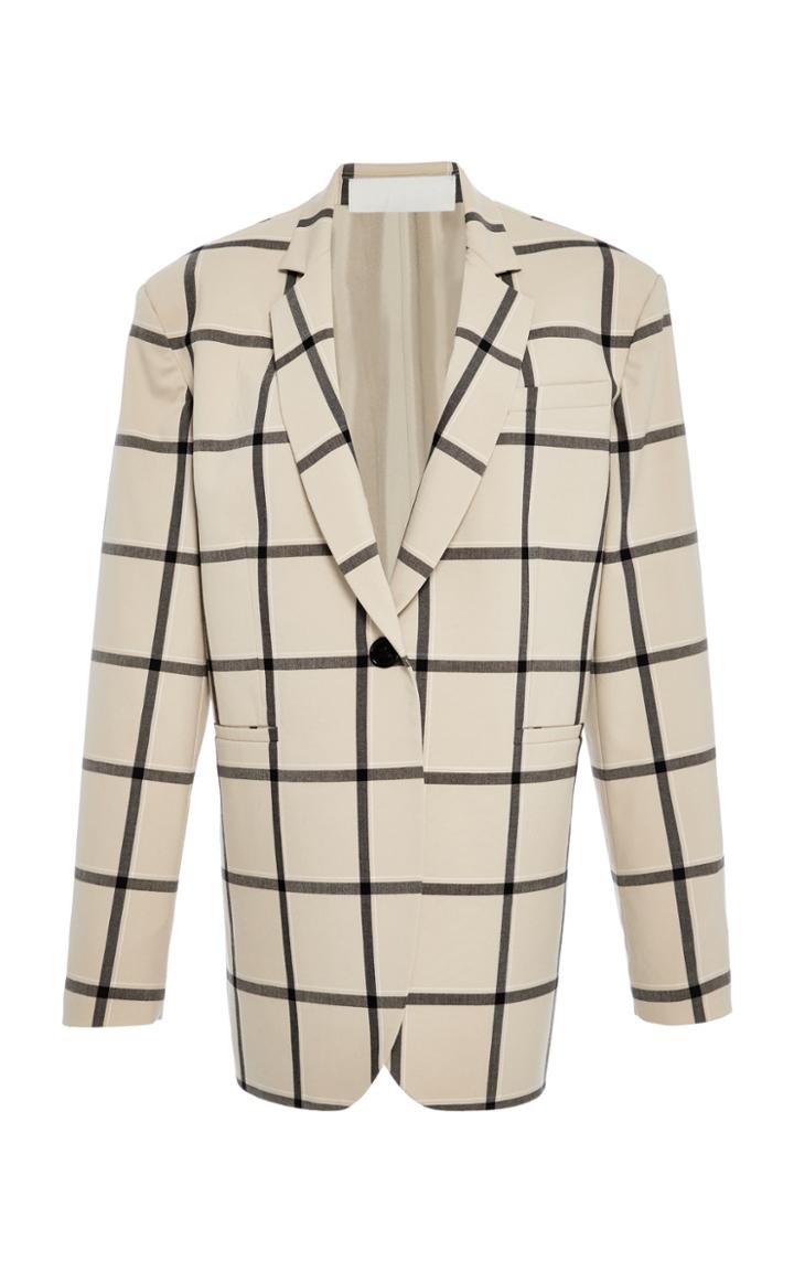 Monse Louise Plaid Jacket